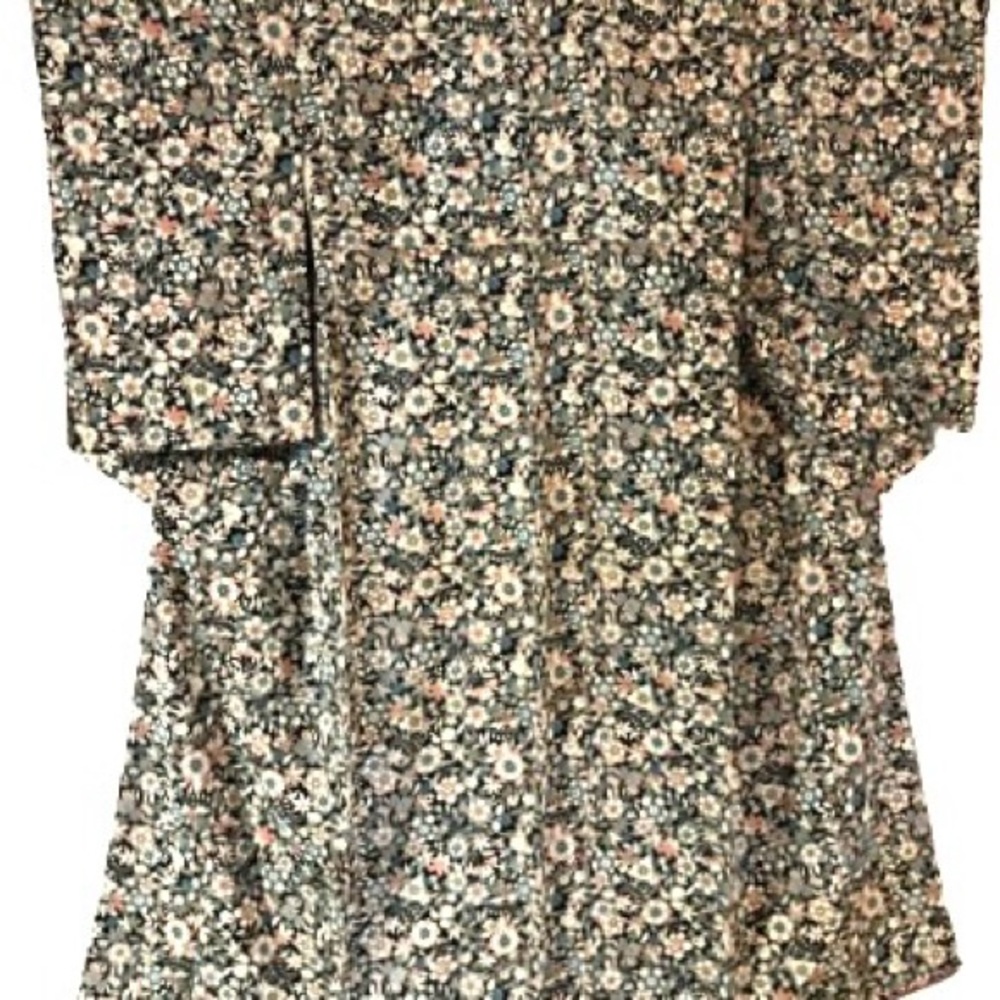 Flower komon kimono